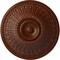 Ekena Millwork Modena Ceiling Medallion (Canopies up to 5 1/4"), 23 1/2"OD x 3 1/2"P, Burnished Mahogany Crackle CM23MOBMC - alternate 1